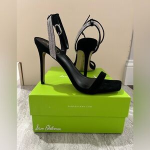 Sam Edelman Black Heels with Silver Accents